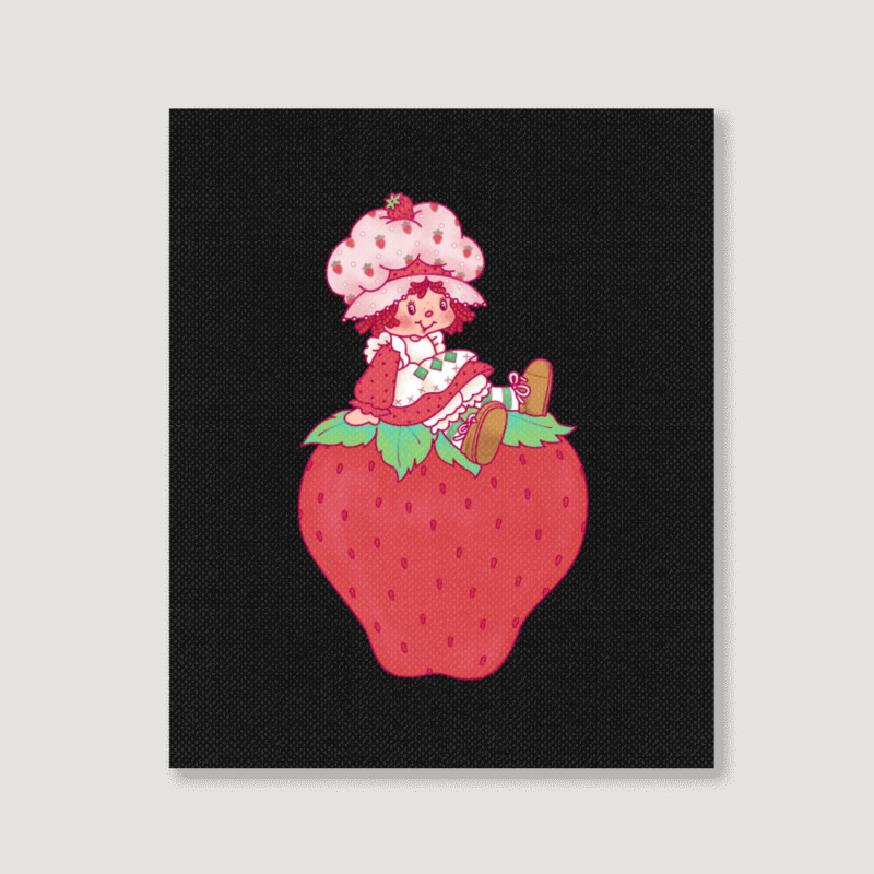 Strawberry Shortcake Love Portrait Canvas Print | Artistshot