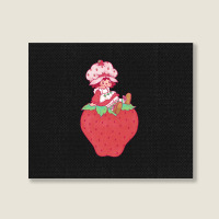 Strawberry Shortcake Love Landscape Canvas Print | Artistshot