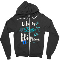 Life Is Better In Flip Flops Zipper Hoodie | Artistshot