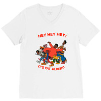 It's Fat Albert V-neck Tee | Artistshot