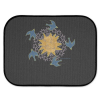 Fly Free Yellow Rear Car Mat | Artistshot