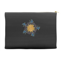 Fly Free Yellow Accessory Pouches | Artistshot