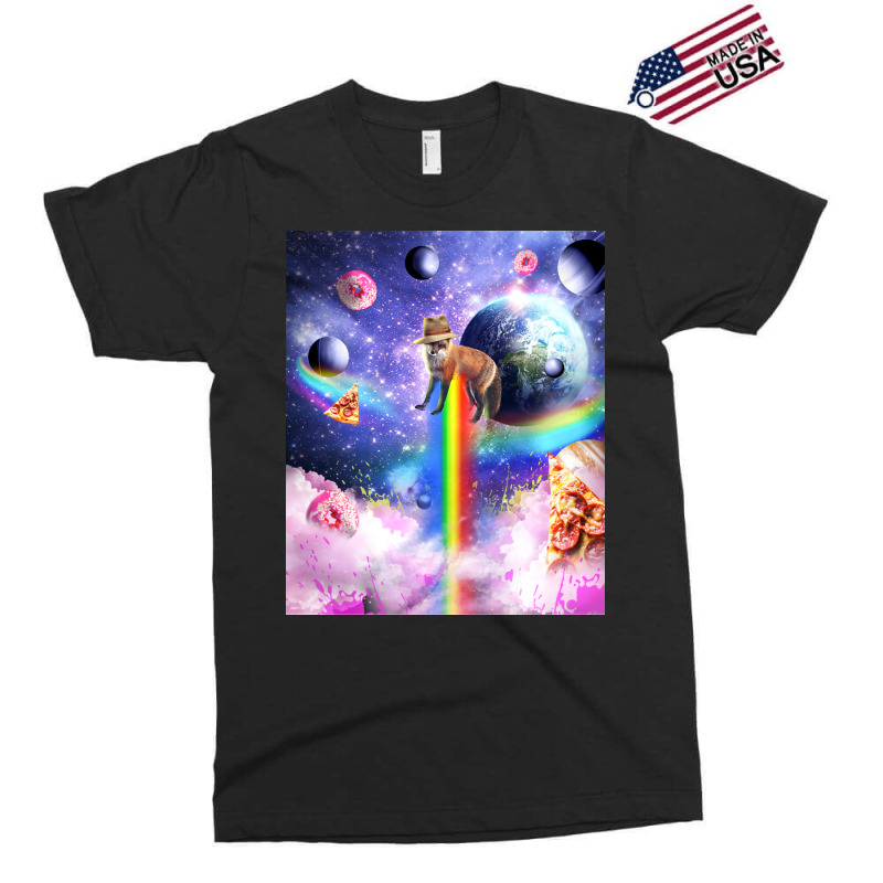 Space Fox Humor Exclusive T-shirt | Artistshot