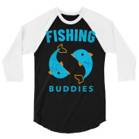 Fishing Buddies 70s 3/4 Sleeve Shirt | Artistshot