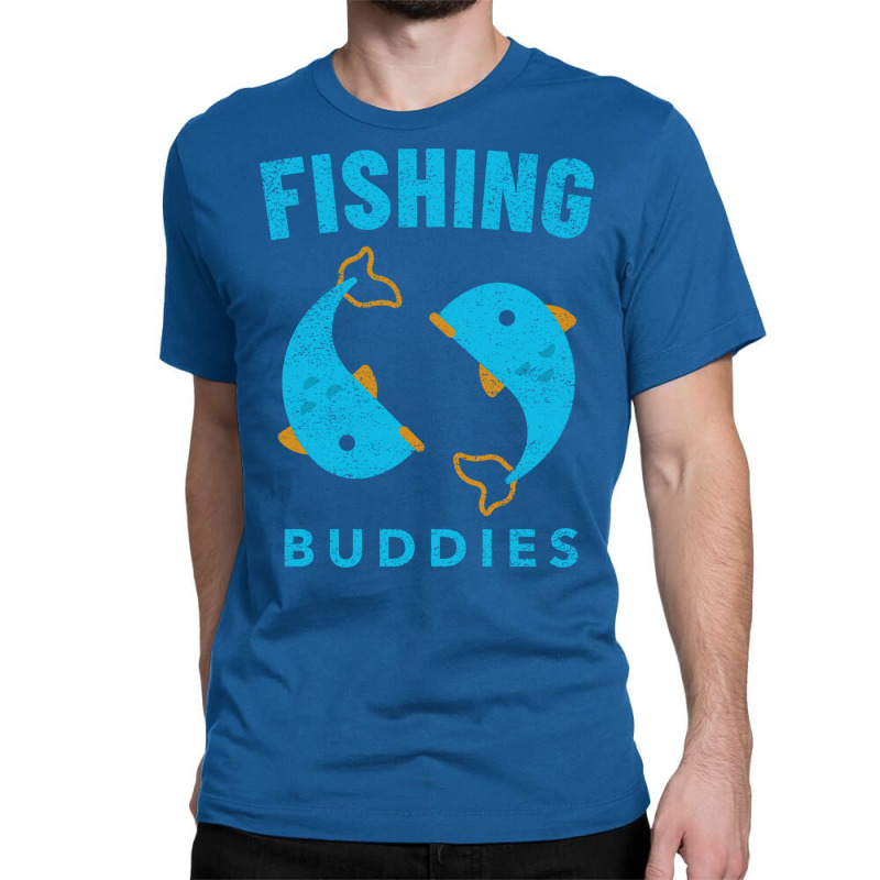 Fishing Buddies 70s Classic T-shirt by zydravidic2 | Artistshot