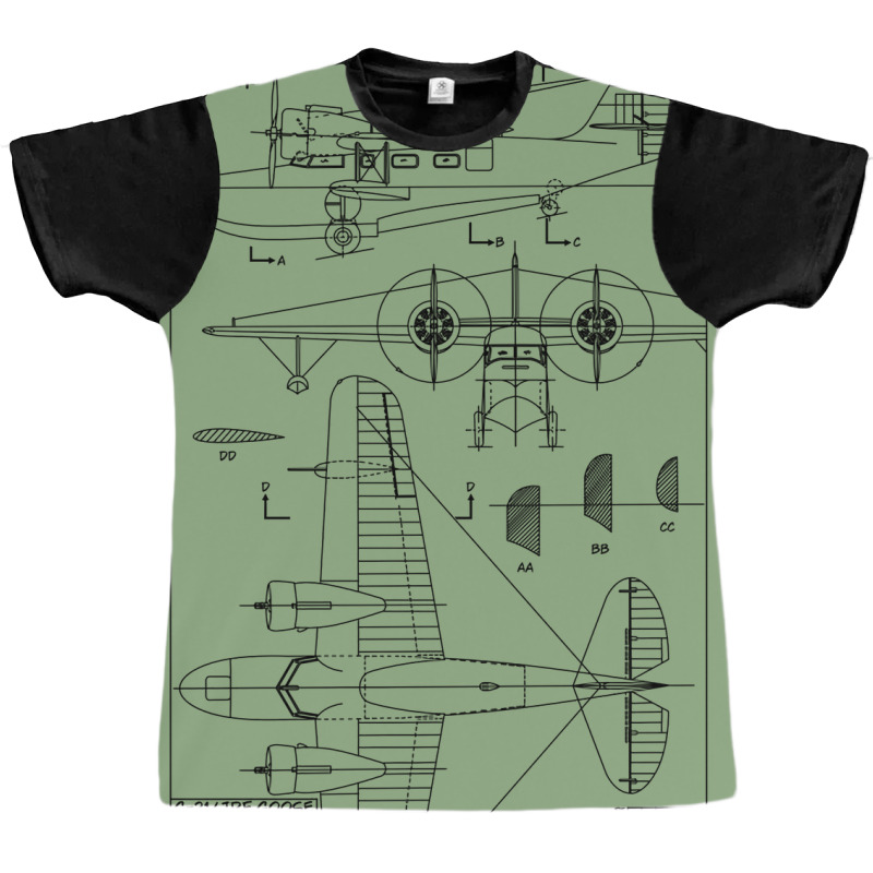 G21 Jrf Goose American Ww2 Amphibious Flying Boat Graphic T-shirt | Artistshot