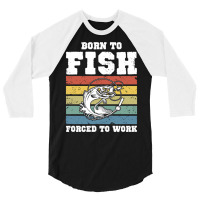 Fishing Love Aesthetic 3/4 Sleeve Shirt | Artistshot