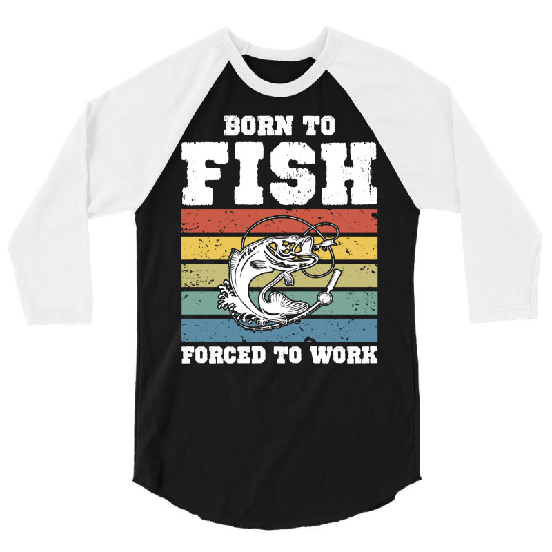 Fishing Love Aesthetic 3/4 Sleeve Shirt by zydravidic2 | Artistshot