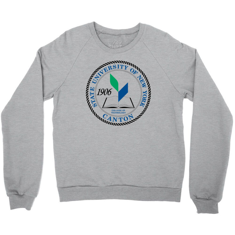 Suny Canton Crewneck Sweatshirt by UniCollege | Artistshot