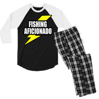 Fishing Stars Men's 3/4 Sleeve Pajama Set | Artistshot