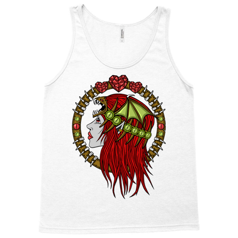 Lady Dragon Tank Top by gindercvschelpom | Artistshot