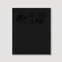 Life Finds A Way Portrait Canvas Print | Artistshot