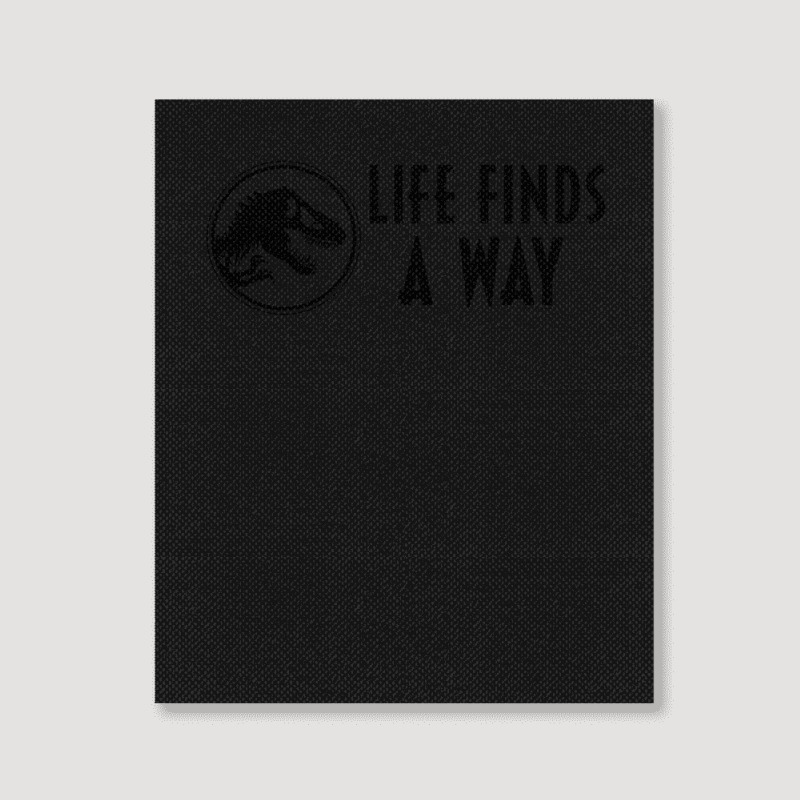 Life Finds A Way Portrait Canvas Print | Artistshot