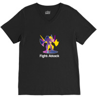 Fightattack Game Fantasy V-neck Tee | Artistshot