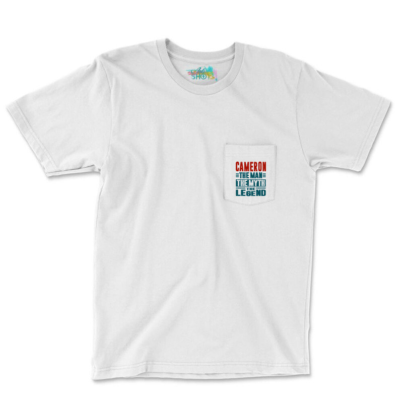 Is Your Name Cameron Pocket T-shirt | Artistshot