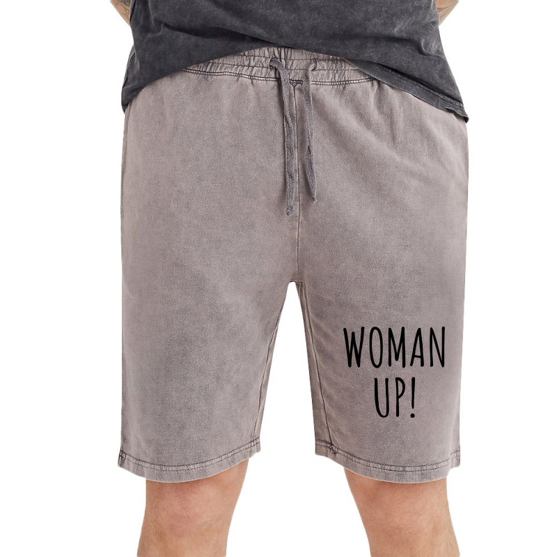 Woman Up Retro Vintage Short | Artistshot