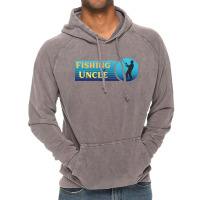 Fishing Uncle Blue Vintage Hoodie | Artistshot