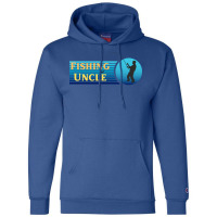 Fishing Uncle Blue Champion Hoodie | Artistshot