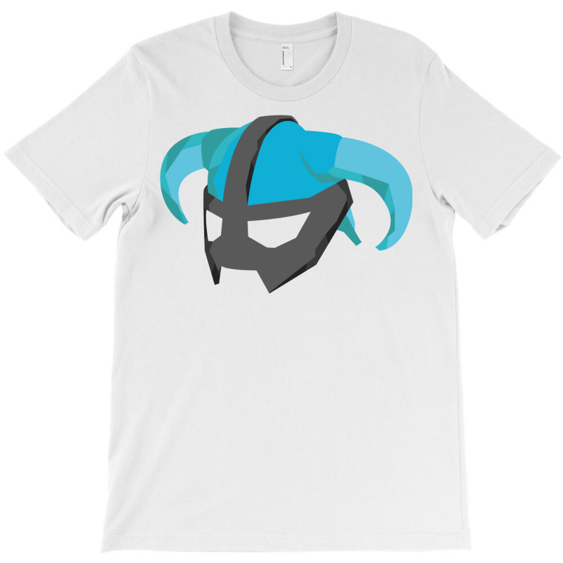 Skyrim Dragonborn Helmet T-shirt | Artistshot