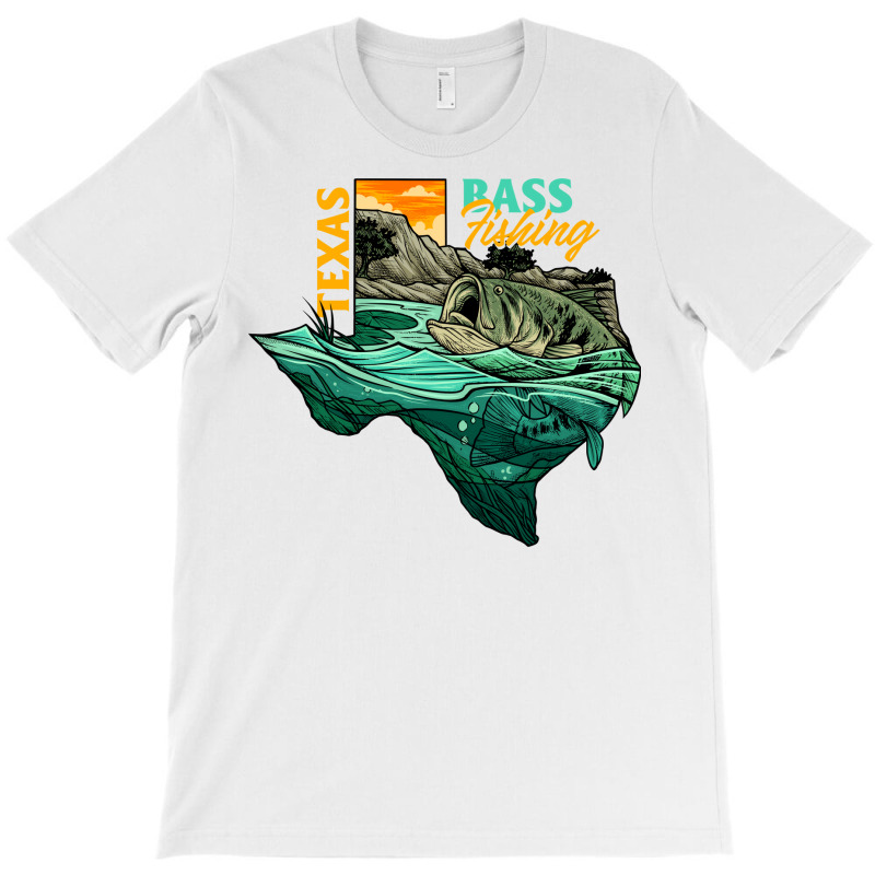 Texas Bass Fishing Humor T-shirt | Artistshot