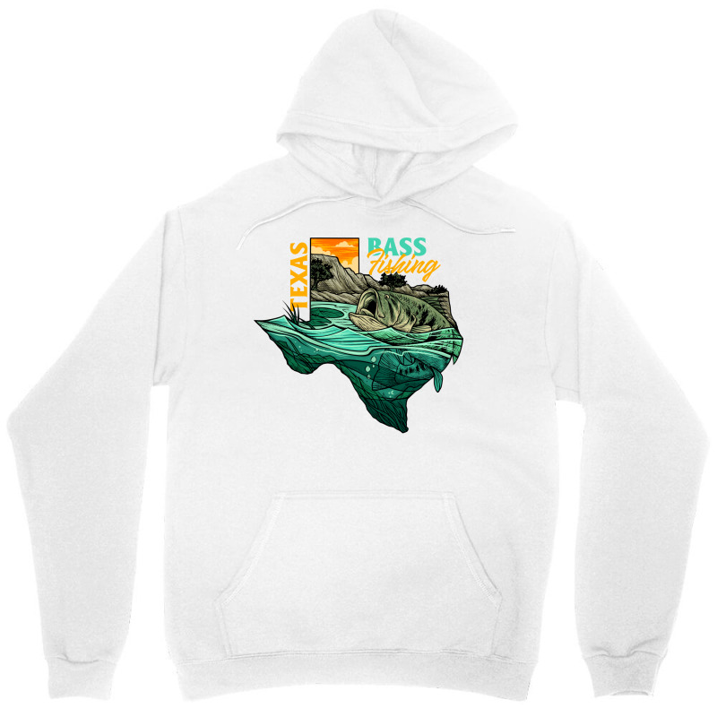 Texas Bass Fishing Humor Unisex Hoodie | Artistshot