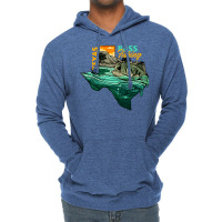 Texas Bass Fishing Humor Lightweight Hoodie | Artistshot