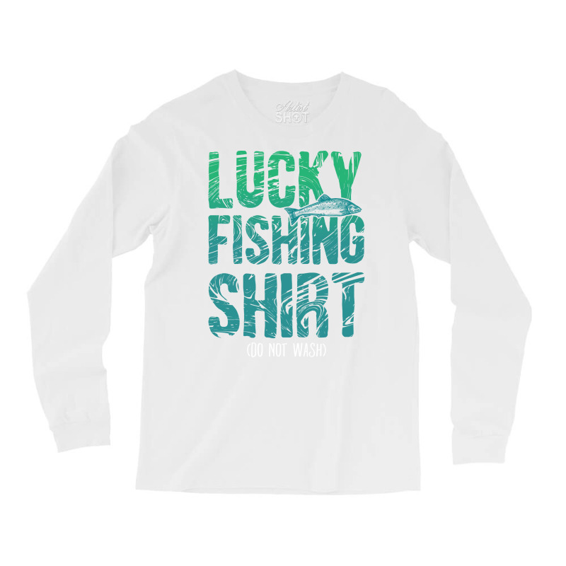 Lucky Fishing  Do Not Wash Retro Long Sleeve Shirts by omakatetterl | Artistshot