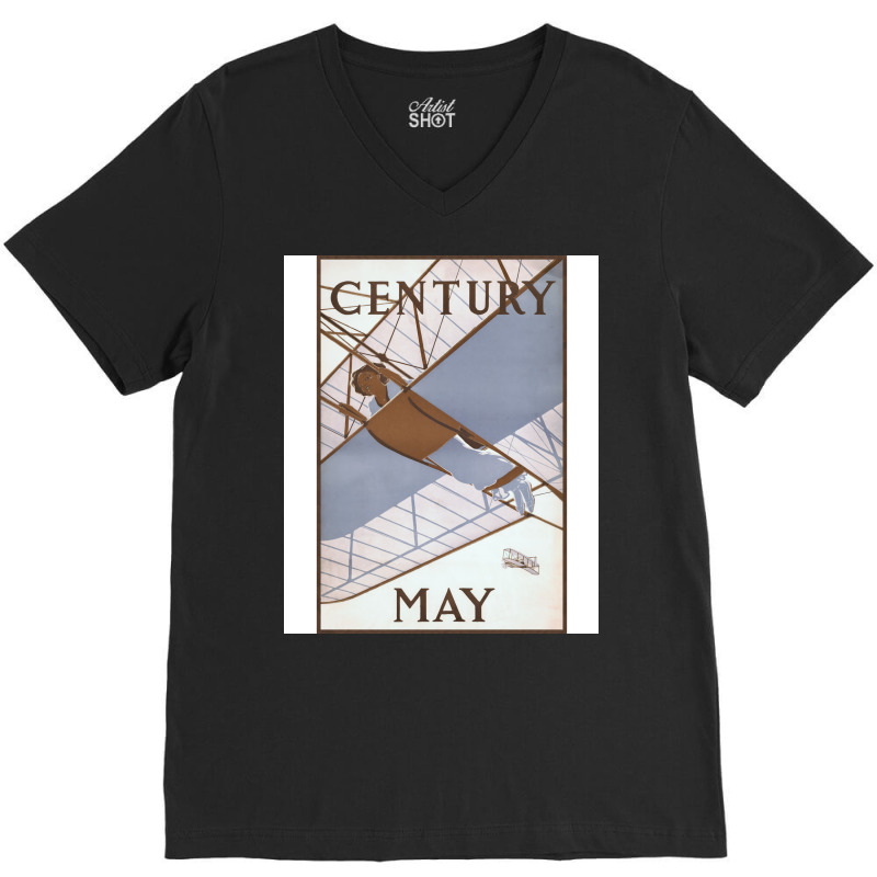 Poster For Century Magazine Cute V-neck Tee | Artistshot