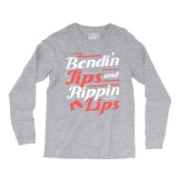 Fisherman Bendin Tips Rippin Lips Fly Fishing Gift Long Sleeve Shirts | Artistshot