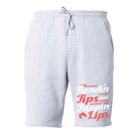 Fisherman Bendin Tips Rippin Lips Fly Fishing Gift Fleece Short | Artistshot