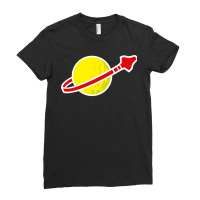 80's Space Brick Ladies Fitted T-shirt | Artistshot