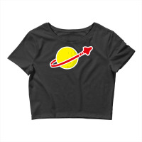 80's Space Brick Crop Top | Artistshot