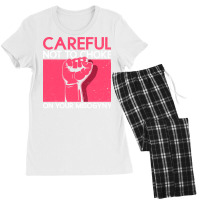 Careful Not To Choke On Your Misogyny Misogyny Fem Women's Pajamas Set | Artistshot