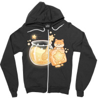 Shiba Star Magic Jelly Gift Zipper Hoodie | Artistshot