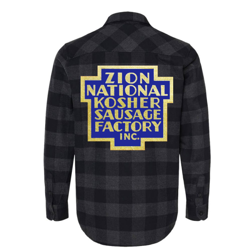 Zion National Kosher Sausage Factory Inc Trending Flannel Shirt by himbadsousao | Artistshot