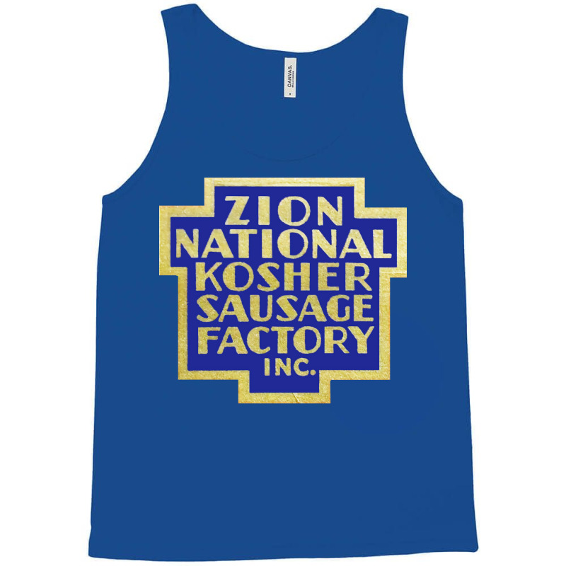 Zion National Kosher Sausage Factory Inc Trending Tank Top by himbadsousao | Artistshot