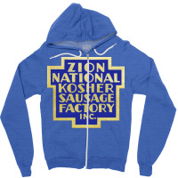 Zion National Kosher Sausage Factory Inc Trending Zipper Hoodie | Artistshot