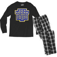 Zion National Kosher Sausage Factory Inc Trending Men's Long Sleeve Pajama Set | Artistshot