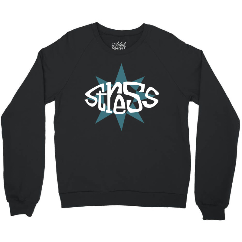 Stress Records Crewneck Sweatshirt | Artistshot