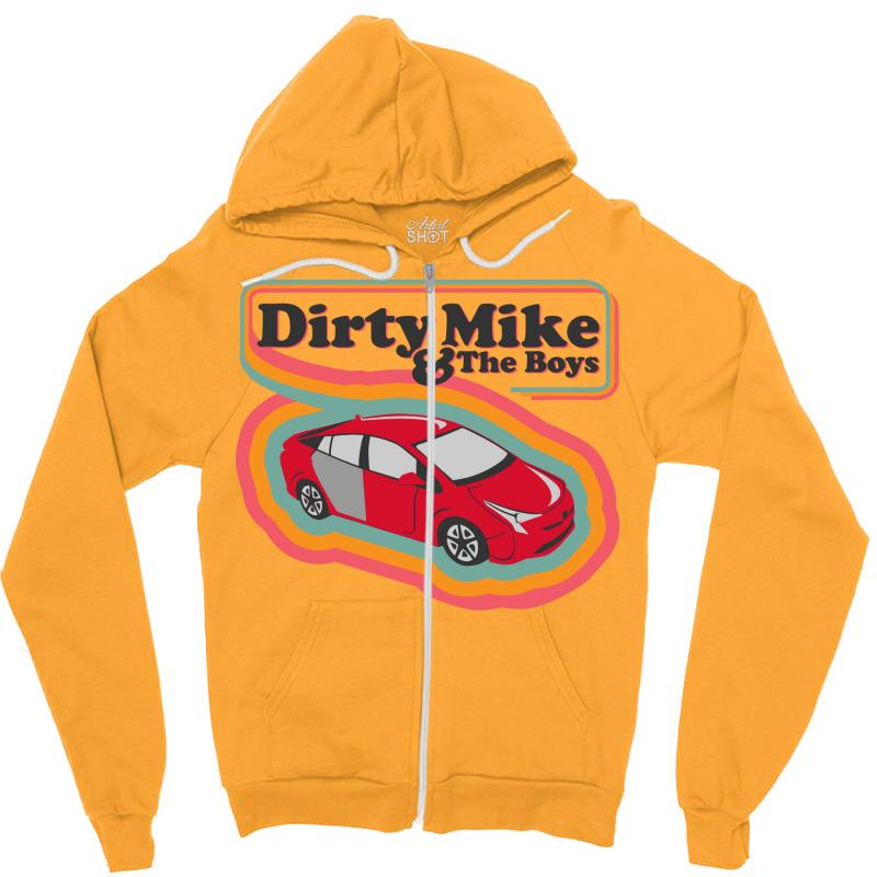 Dirty Mike And The Boys Retro (1) (1) Zipper Hoodie by koyunsnoerw | Artistshot