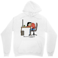 Hard Day At Work English 80s Unisex Hoodie | Artistshot