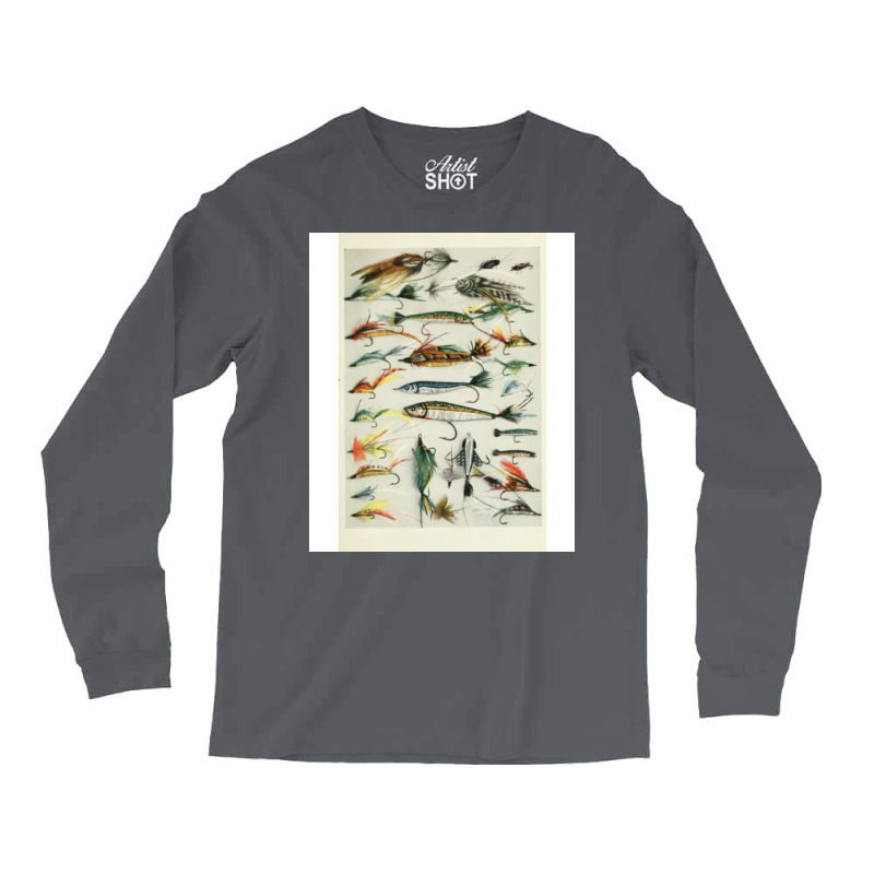 Fishing Lures Cute Long Sleeve Shirts by vonnezramzele | Artistshot