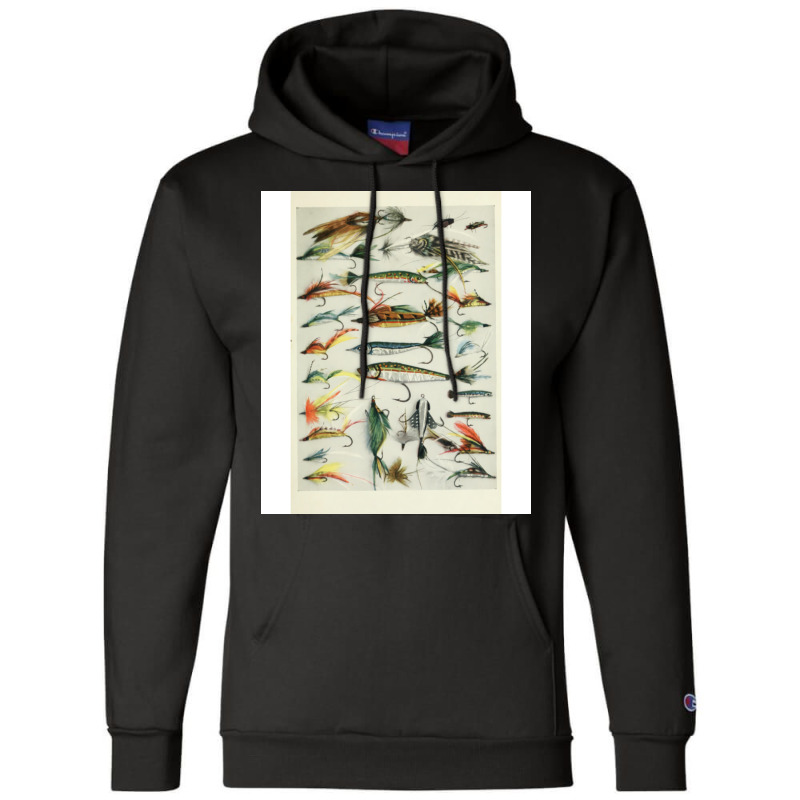 Fishing Lures Cute Champion Hoodie by vonnezramzele | Artistshot