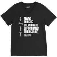 Fishing Tumblr V-neck Tee | Artistshot