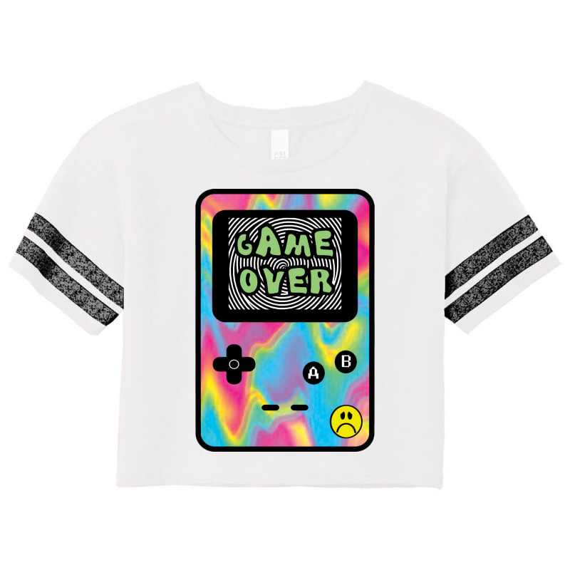 Game Over Video Game Design Love (1) (1) Scorecard Crop Tee by koyunsnoerw | Artistshot