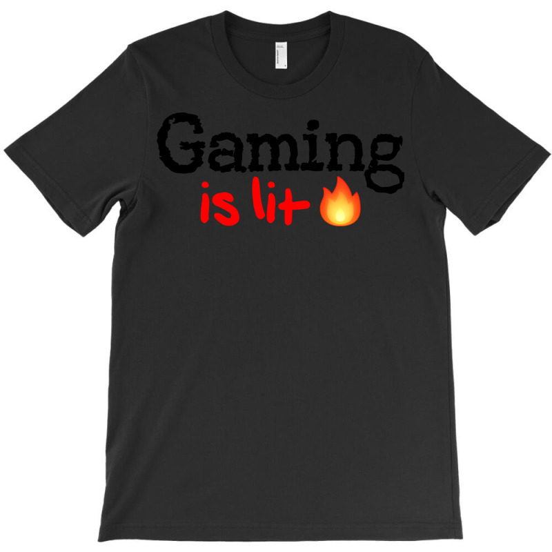 Gaming Is Lit Stars T-Shirt by koyunsnoerw | Artistshot