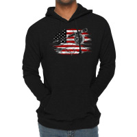 Fly Fishing Rod And Fly For American Fly Fishermen Lightweight Hoodie | Artistshot