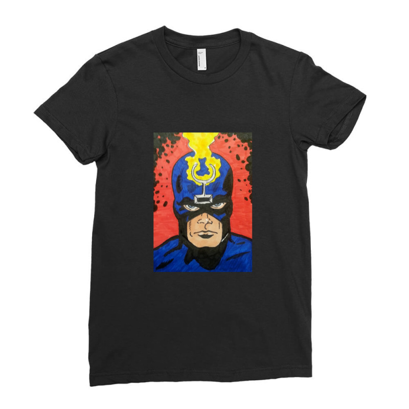 Black Bolt Inhumans Ladies Fitted T-Shirt by Darrick L Robicheaux | Artistshot