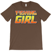 Fishing Girl Vintage Design Perfect Present For Mo T-shirt | Artistshot