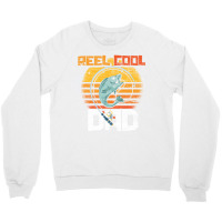 Fisherman Angle Fish Fathers Day Cool Dad Funny Fi Crewneck Sweatshirt | Artistshot